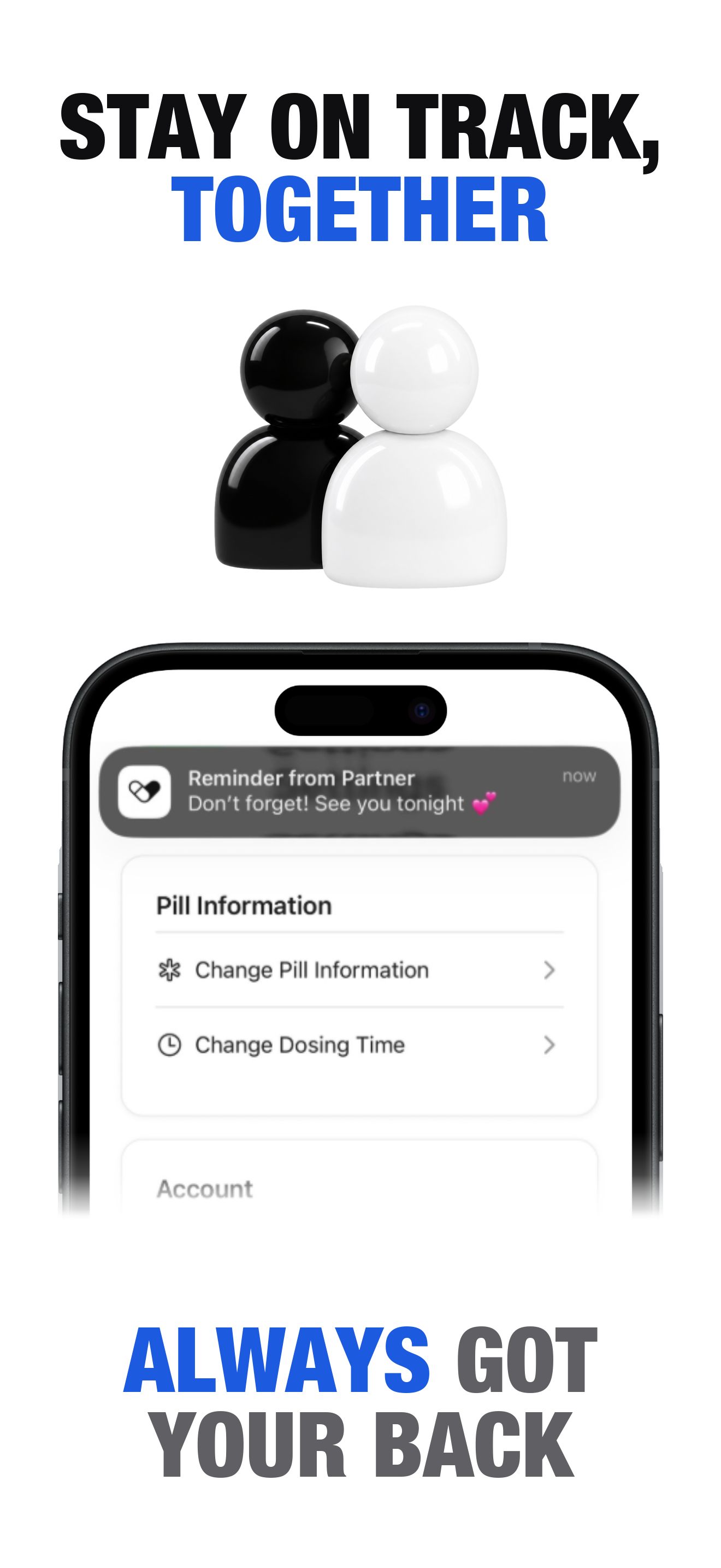 A reminder from your partner